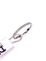 Ring Davite & Delucchi Woman in White Gold Diamante 0.40 Ct AA 031185 11 - AA 031185 11